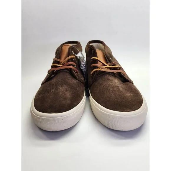 Polo Ralph Lauren Keaton Suede Chukka Boots Size 10.5D Brown Lace Up Casual - Picture 3 of 13